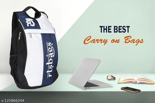 Polyester Backpack for Men & Women (Multicolor)