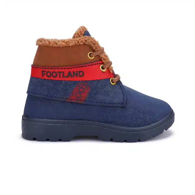 Boots for Girls (Navy Blue, 5C)