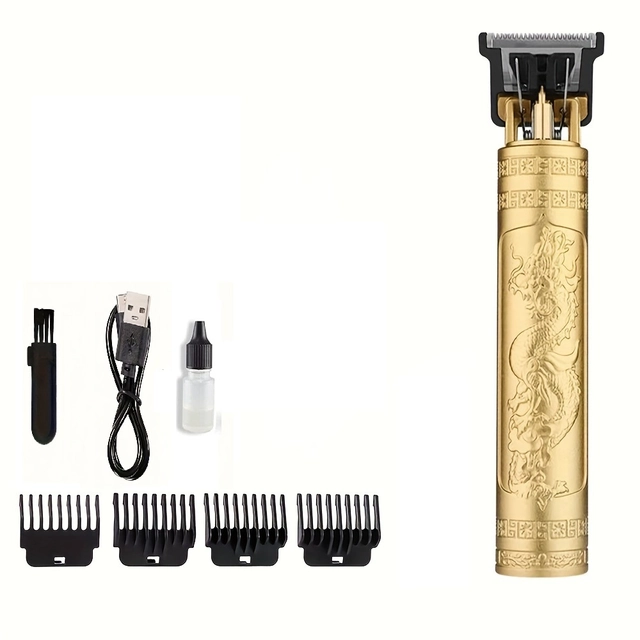 Plastic Trimmer for Men (Gold)