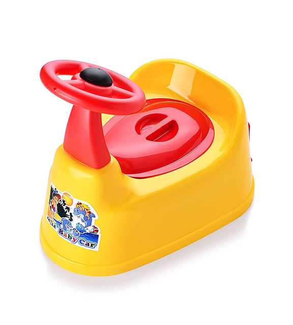 FABLE Baby Car Toilet Potty Seat (Orange, Free Size) (S15)