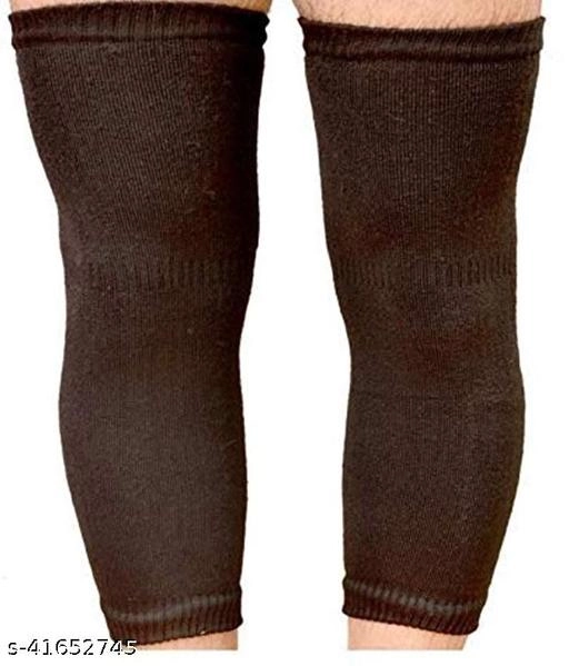 Woolen Knee Warmer for Men & Women (Multicolor, Set of 2)