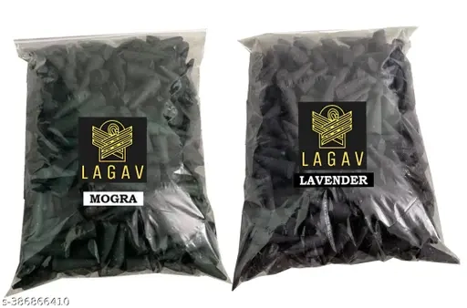 LAGAV Mogra Incense Dhoop (240 g, Pack of 2)