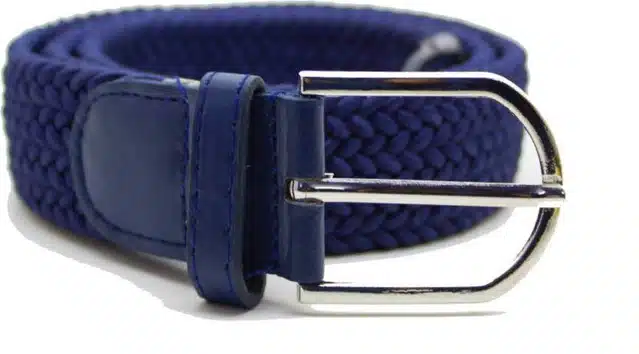 Canvas Belt for Men (Blue, 42)