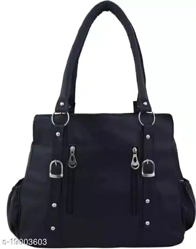 Women's Handbag with Purse (Black)