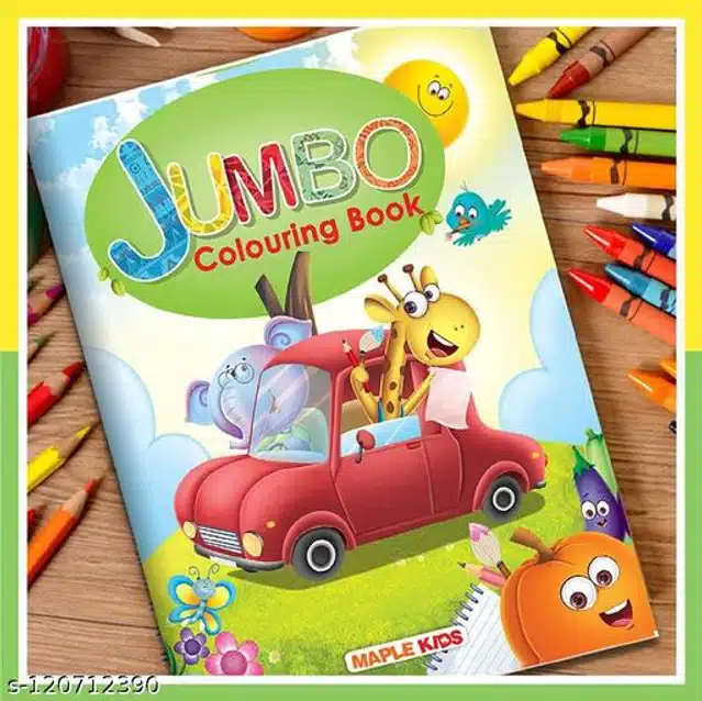 Jumbo Colouring Book (Multicolor)