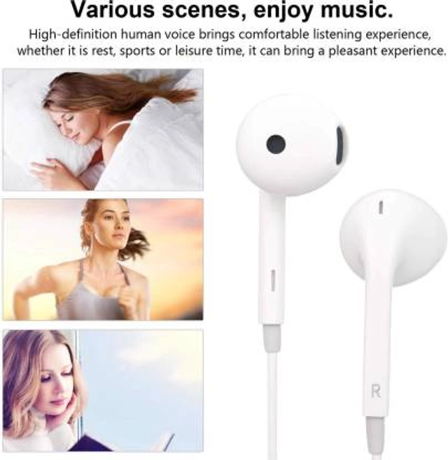 Wired in-Ear Earphone (White)