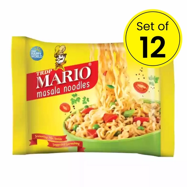 मारियो मसाला नूडल्स 52 g (सेट ऑफ 12)