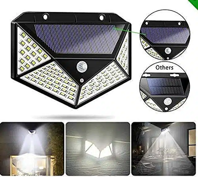 LED Bright Outdoor Security Light with Motion Sensor (Multicolor)