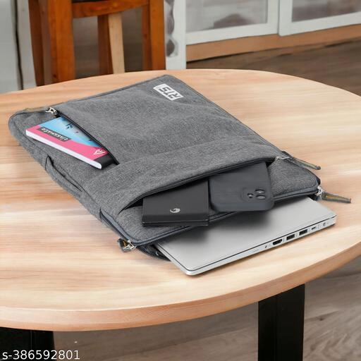 Nylon Laptop Bag (Grey)