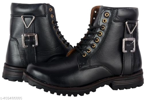 Boots for Men (Black, 9)