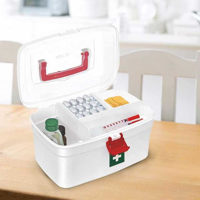 Kitchen Accessories White Medical Box (A-38)