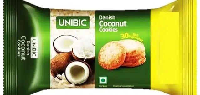 Unibic Danish Coconut Cookies 12X37.5 g (Pack of 12)