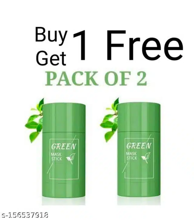 Green Tea Face Mask Stick (50 g, Pack of 2)