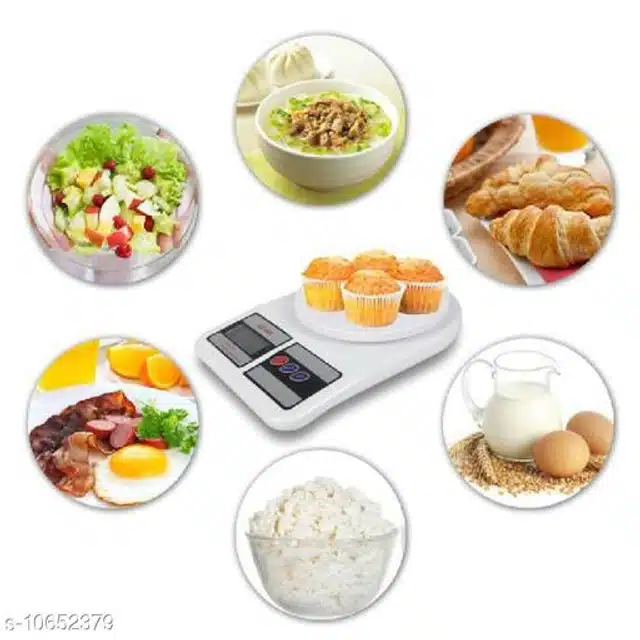 Kitchen Digital Weighing Scale (White)