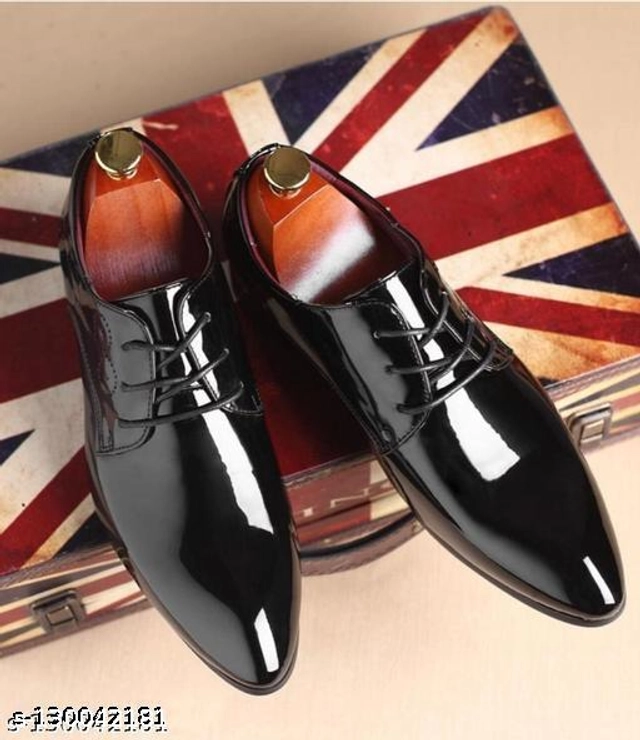 Formal Shoes for Men (Black, 6)