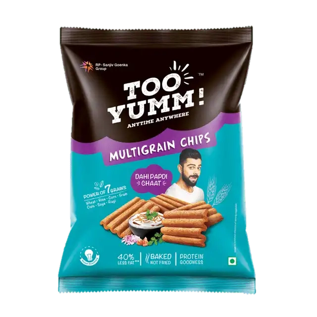 Too Yumm Multigrain Dahi Papdi Chaat 3X45 g (Pack Of 3)