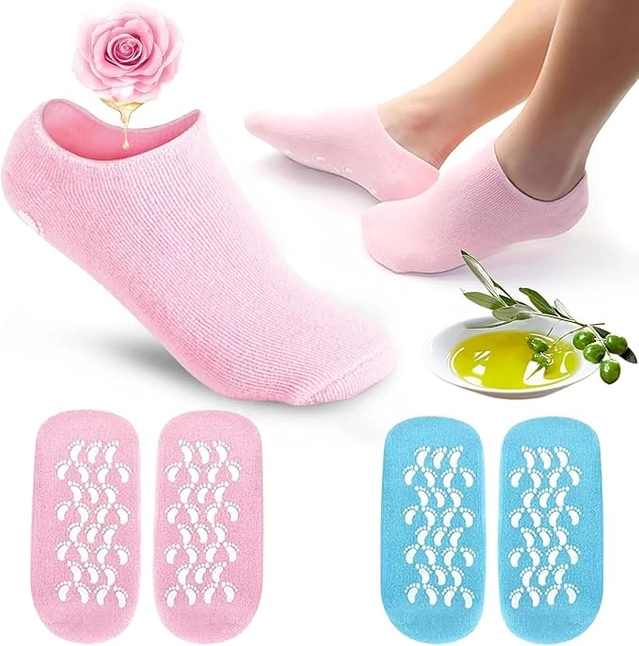 Moisturizing Gel Socks (Assorted, Set of 1)