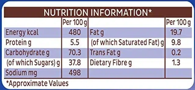 कैडबरी ओरियो चोको क्रीम बिस्किट 113.75 g