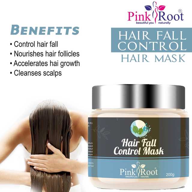 Pink Root Hair Fall Control Hair Mask (Pack Of 1, 200 g) (MI-67)