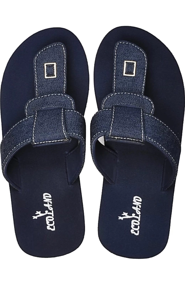 Slippers for Women (Navy Blue, 4)