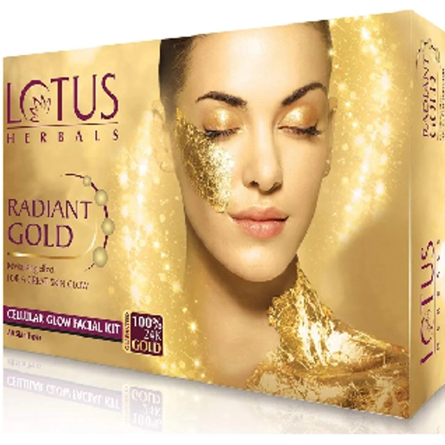 Lotus Radiant Gold Facial Kit (Set of 1)