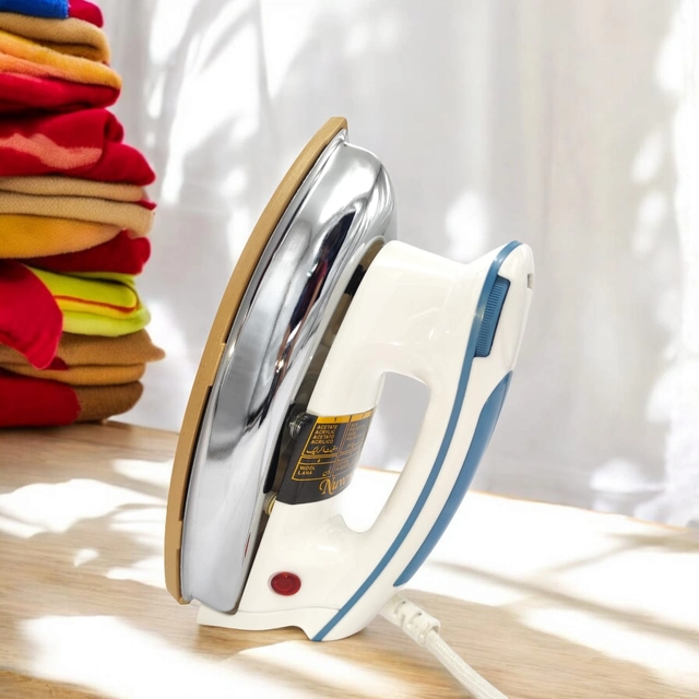 Nissan Home Appliances Heavy Weight Dry Iron (Blue & White, 1200 W)