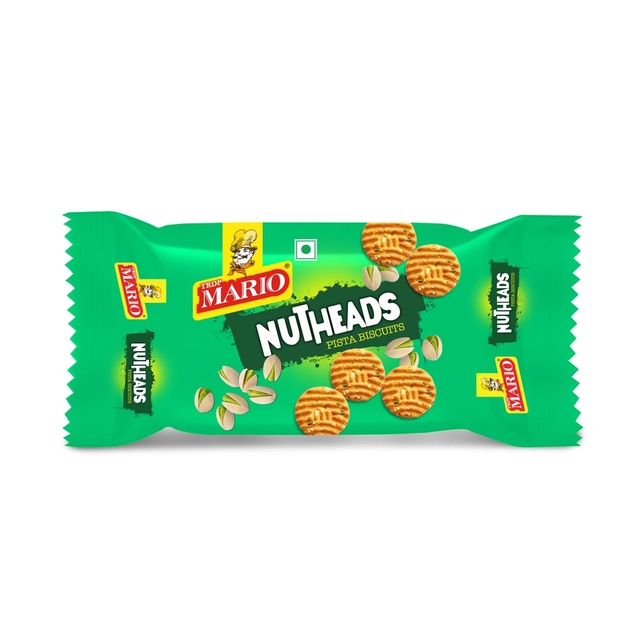 Mario Pistachio Biscuits 6X60 g (Pack Of 6)