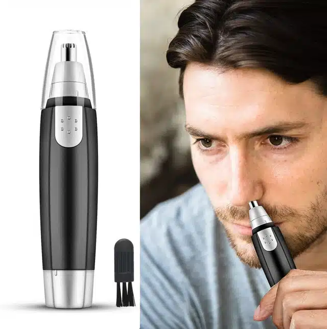 Portable Electric Nose & Ear Trimmer (White)