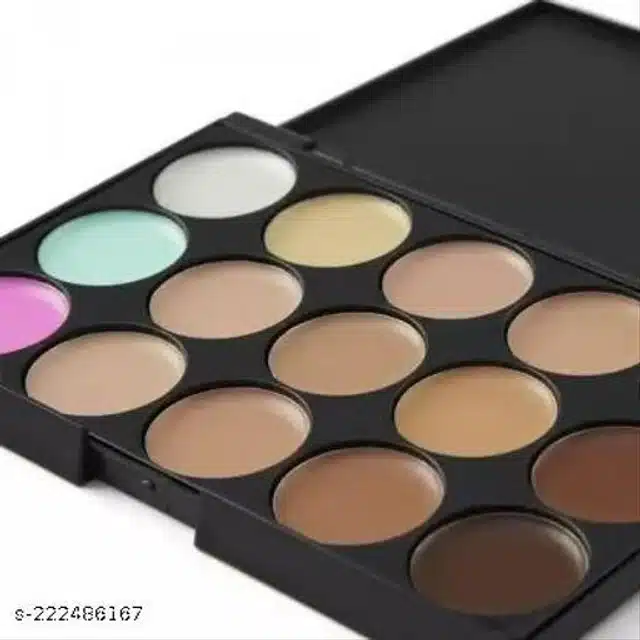 15 Color Matte Concealer Palette (Multicolor)