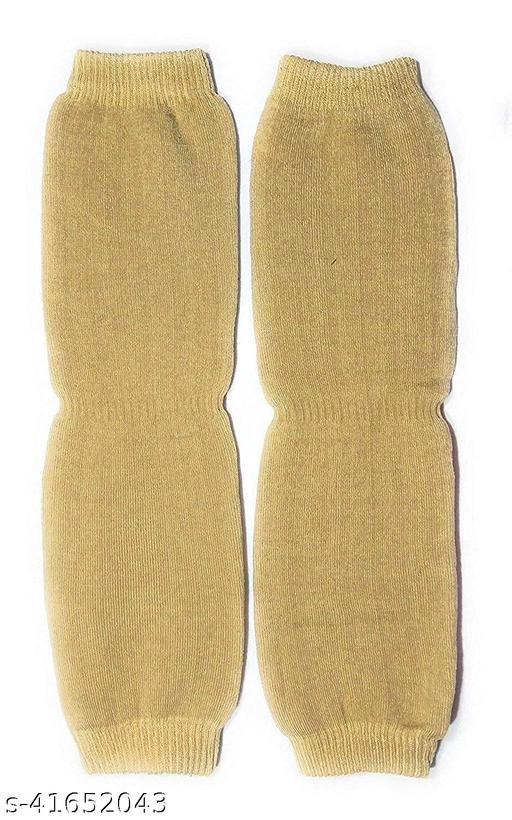 Woolen Knee Warmer for Men & Women (Multicolor, Set of 3)