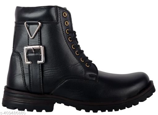 Boots for Men (Black, 9)