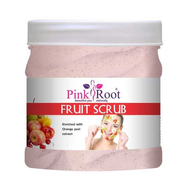 Pink Root Fruit Face Scrub (Pack Of 1, 500 ml) (MI-143)