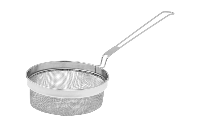 ELEPHANT King Fry multipurpose Steel frying Strainer (Pack of 1)