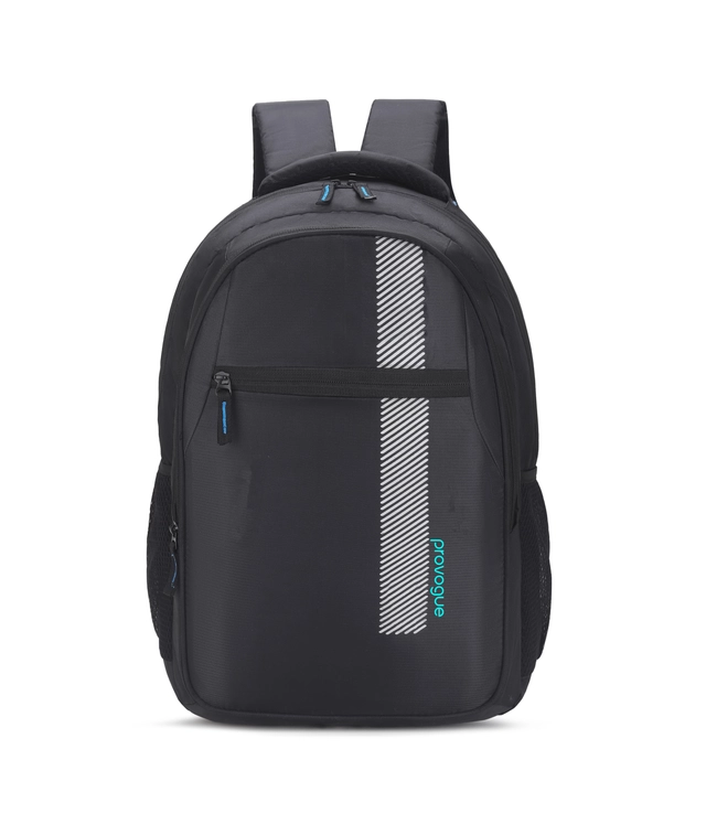 Polyester Backpack for Men & Women (Black)