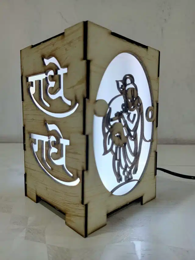Religious LED Table Lamp (Brown)