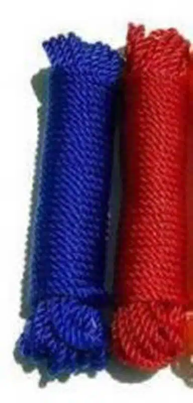 Thin Nylon Cloth Hanging Rope (Pack of 2) (Multicolor, 15 Mtr) (RS-4)