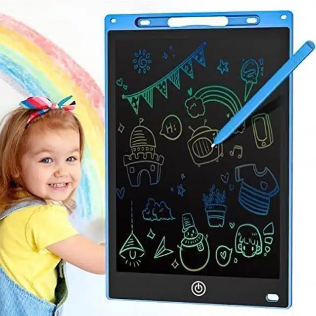 LCD Writing Graphic Tablets for Kids (Multicolor, 8.5 Inches)