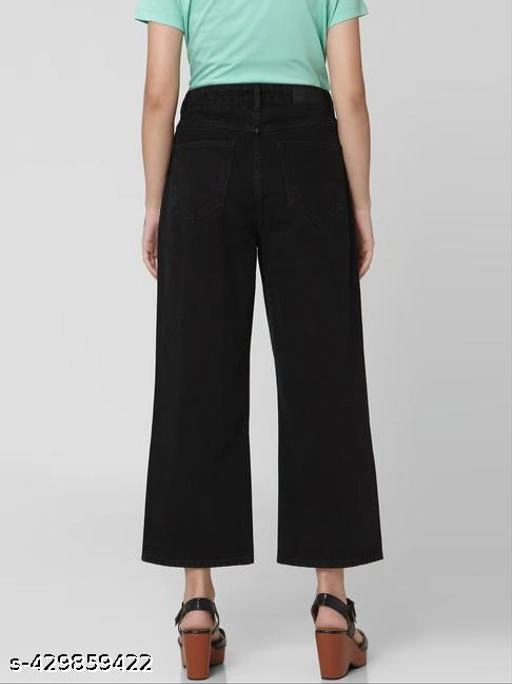 Denim Jeans for Women (Black, 28)