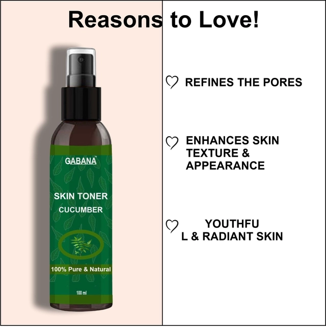 Combo of Gabana Honey & Neem Skin Toner Spray (100 ml, Pack of 2)