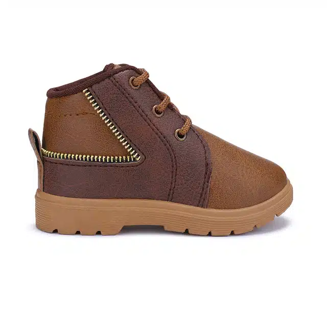 Boots for Girls (Brown, 10C)