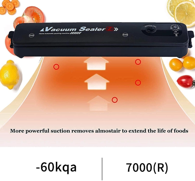 Enmora Vacuum Sealer Machine Automatic Air Sealing Vacuum Packing Machine Automatic Vacuum Bag Sealer( Pack of 1)