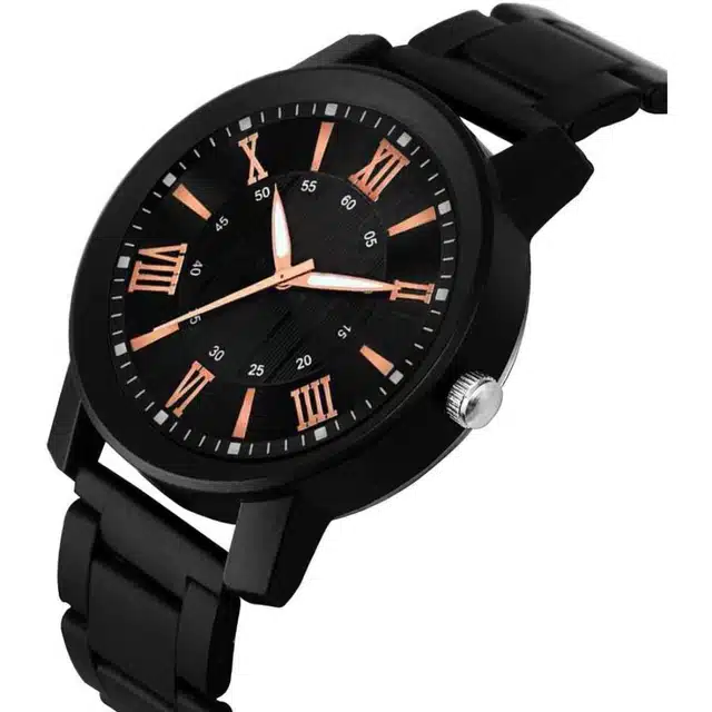 Analog Watch for Men (Black)