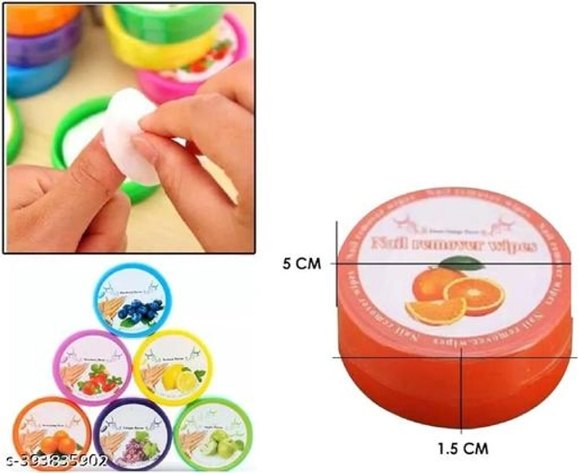 2 Pcs OBN Nail Polish Remover with 2 Pcs Eye Liner (Multicolor, Set of 2)