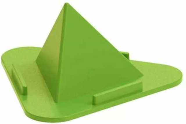 Pinak Plastic Pyramid Mobile Stand (Pack Of 1, Multicolor) (PS-1)