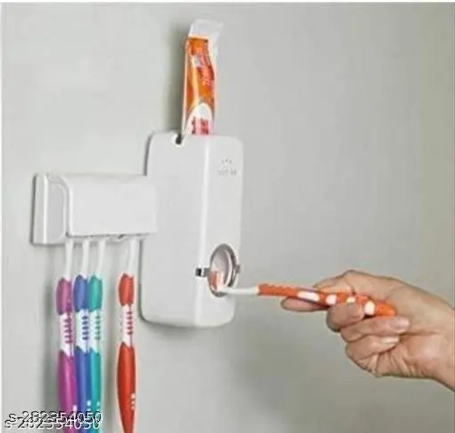 Magic Pluse HANDS FREE WALL TOOTHPASTE DISPENSER (Pack of 1)