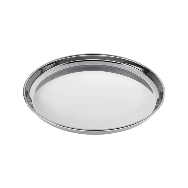 JENSONS Stainless Steel Heavy Full Plate (27.5 cm each, Pack of 4)