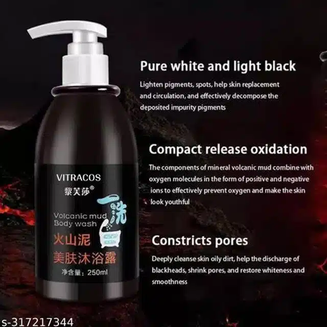 Vitracos Volcanic Mud Body Wash (250 ml)