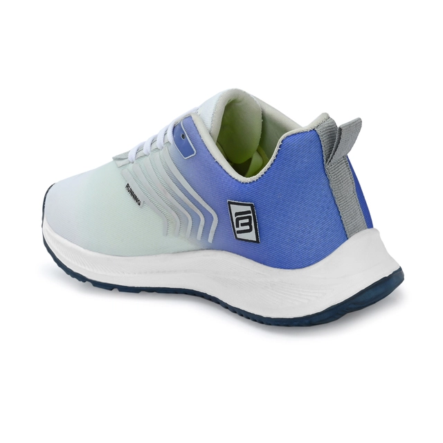 Sports Shoes for Men (Lavender & White, 6)