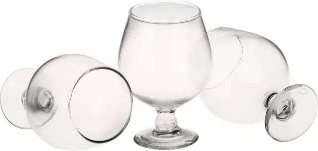 Liquor cum Cocktail Glasses (Transparent, 300 ml) (Pack of 3)