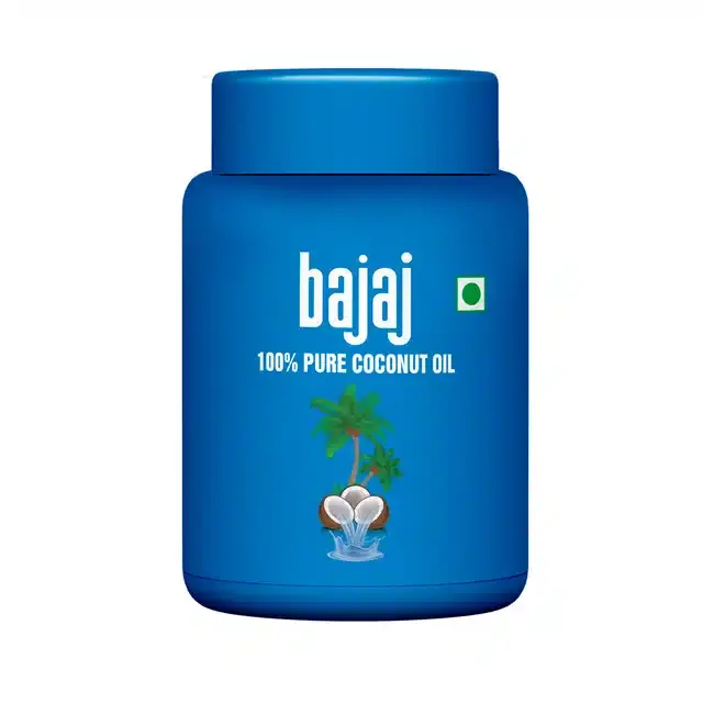 Bajaj 100% Pure Coconut Oil Jar 600 ml